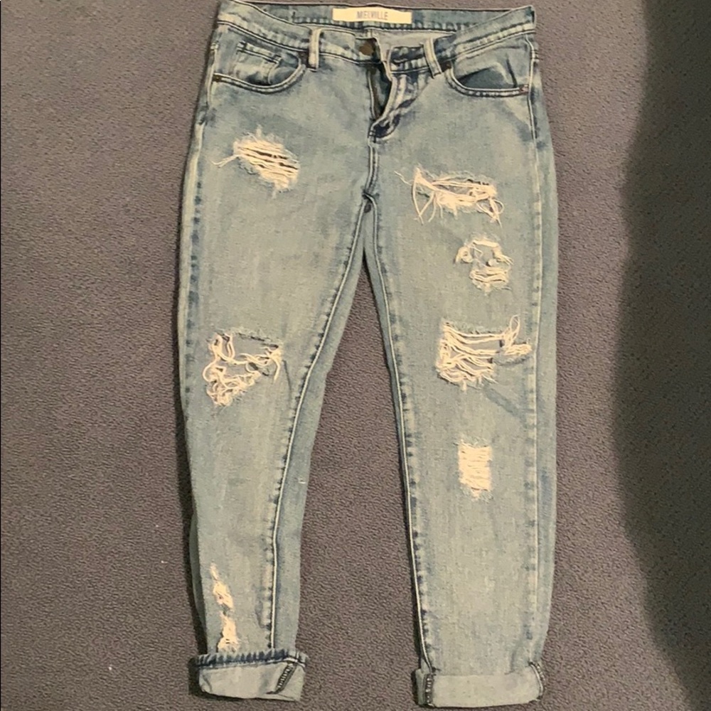vintage distressed brandy melville jeans